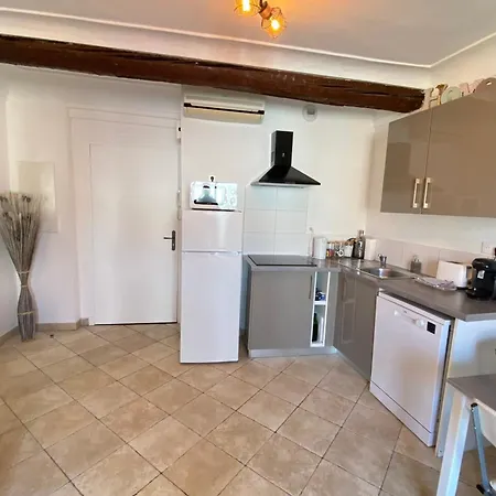 06bj - Beautiful Air-conditioned Duplex With Balcony * アンティーブ
